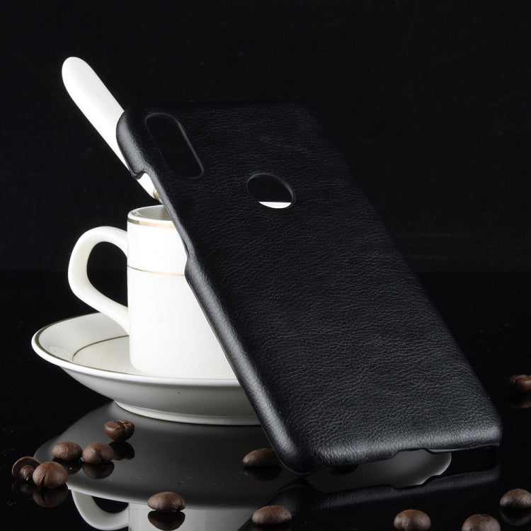 Shockproof Litchi Texture PC + PU Case for Xiaomi Redmi Note 7