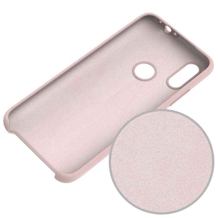 Solid Color Liquid Silicone Shockproof Full Coverage Case for Xiaomi Redmi 7