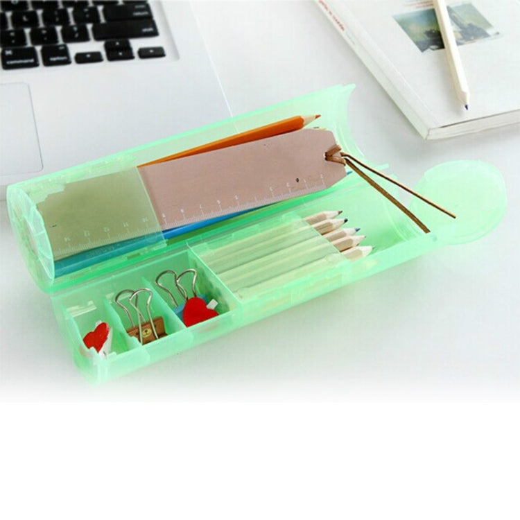 2 Pack Translucent Stationery Storage Box
