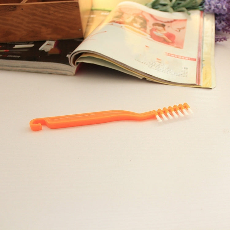 Dead Door Cleaning Brush (Colour: Orange)