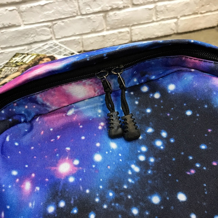 Star Sky Magic Student Bag Girls Backpack (Blue)