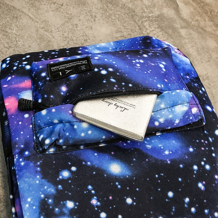 Star Sky Magic Student Bag Girls Backpack (Blue)