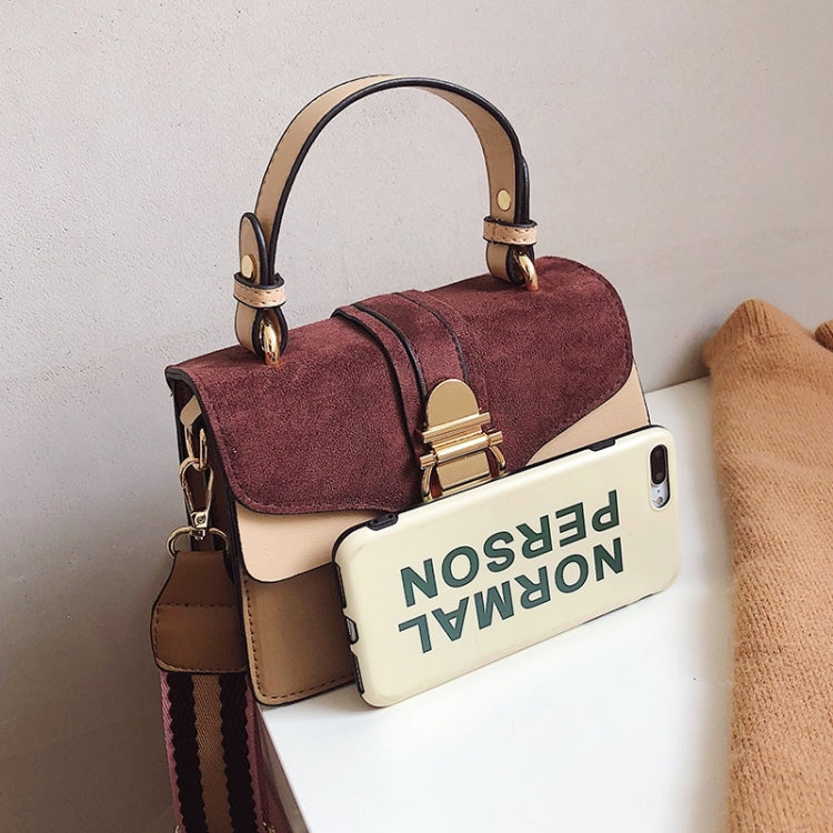 Casual Color Matching Small Square Bag Ladies Diagonal Bag Handbag