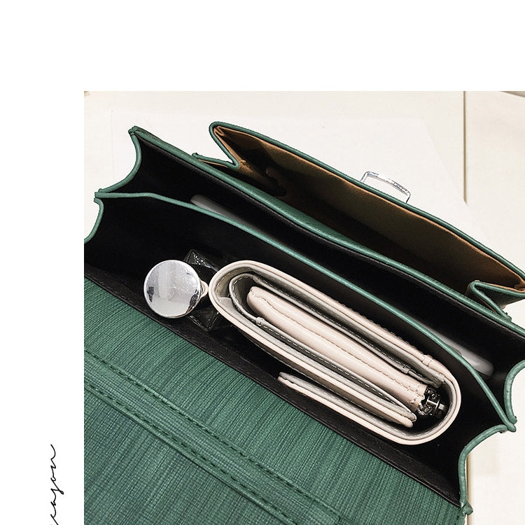 Solid Color Casual Small Square Shoulder Bag Ladies Handbag