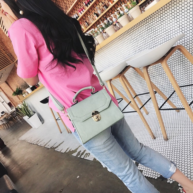 Solid Color Fresh Small Square Bag Casual Shoulder Bag Ladies Handbag