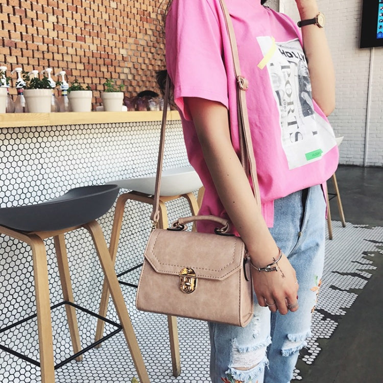 Solid Color Fresh Small Square Bag Casual Shoulder Bag Ladies Handbag