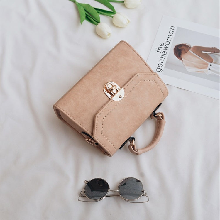 Solid Color Fresh Small Square Bag Casual Shoulder Bag Ladies Handbag