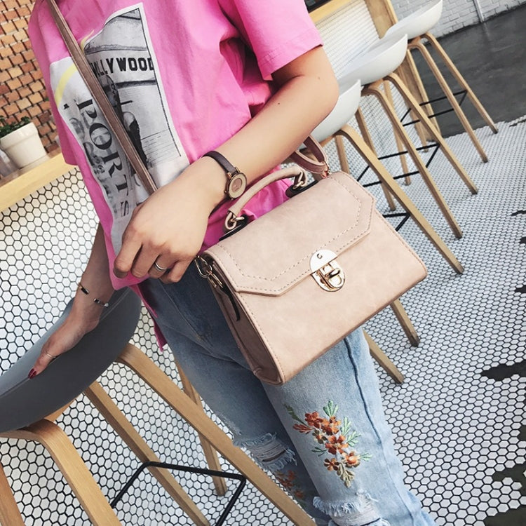 Solid Color Fresh Small Square Bag Casual Shoulder Bag Ladies Handbag