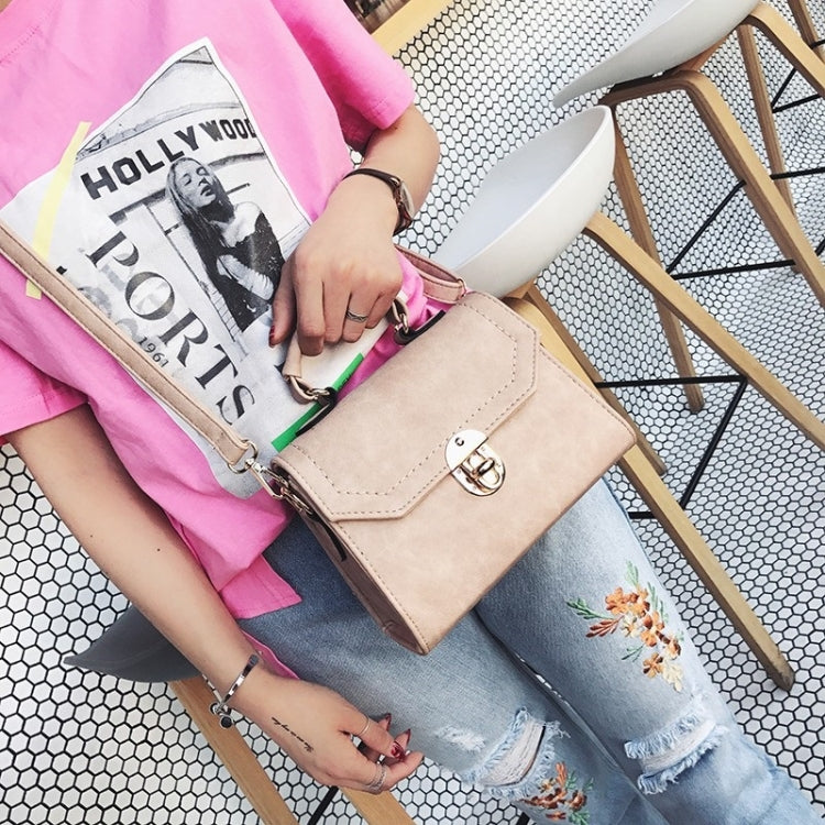 Solid Color Fresh Small Square Bag Casual Shoulder Bag Ladies Handbag