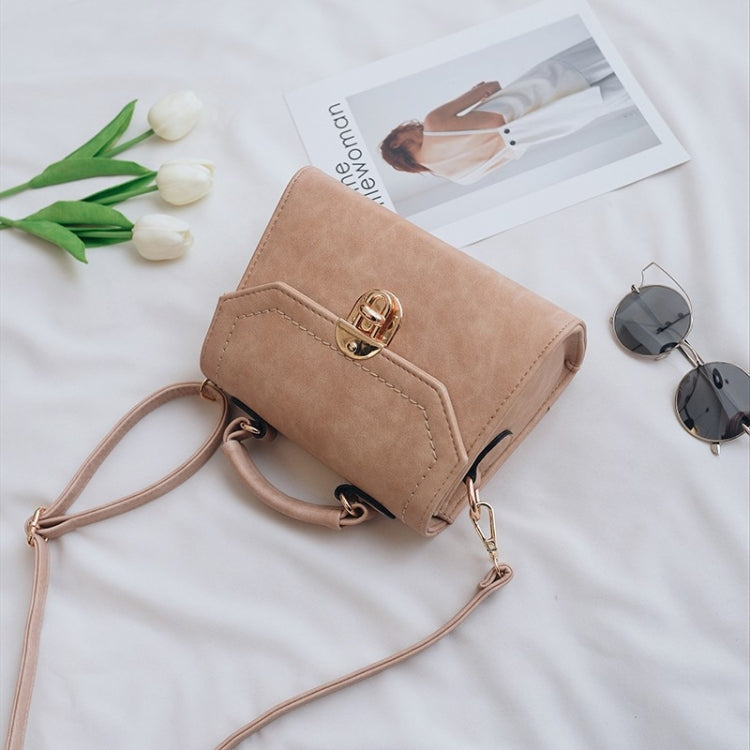 Solid Color Fresh Small Square Bag Casual Shoulder Bag Ladies Handbag