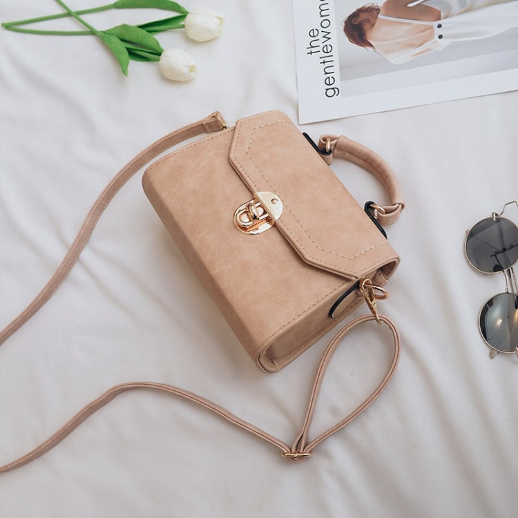 Solid Color Fresh Small Square Bag Casual Shoulder Bag Ladies Handbag