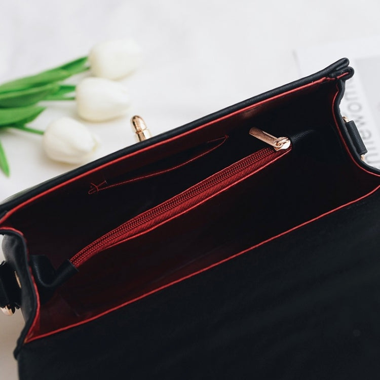 Solid Color Fresh Small Square Bag Casual Shoulder Bag Ladies Handbag