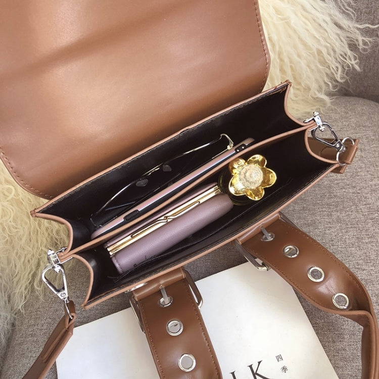 Fashion Small Square Bag Casual Shoulder Bag Ladies Handbag (Wine Red)