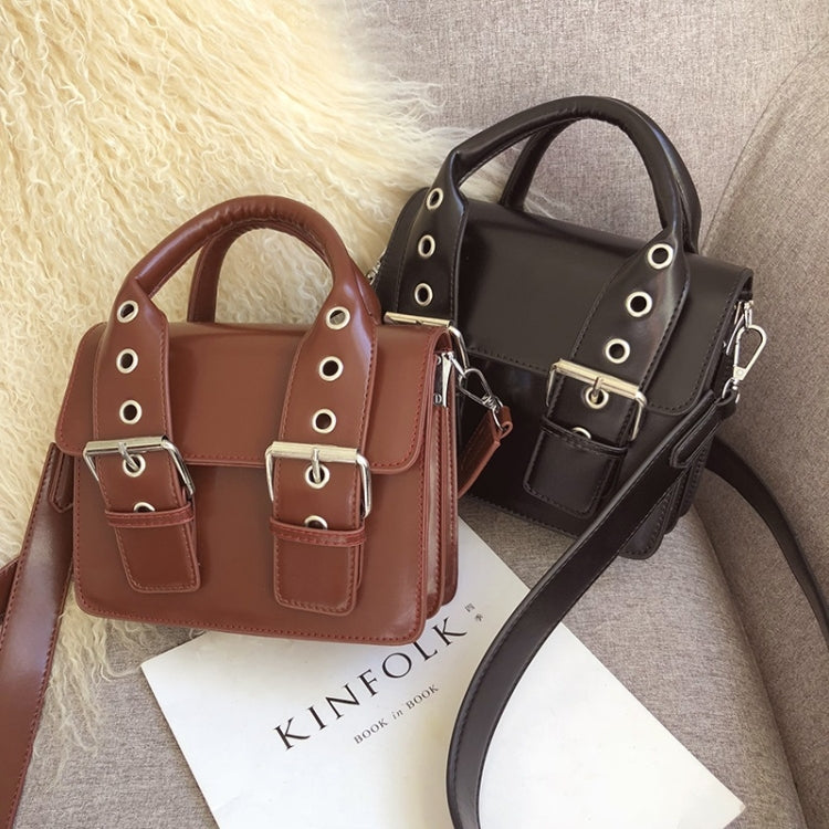 Fashion Small Square Bag Casual Shoulder Bag Ladies Handbag (Wine Red)