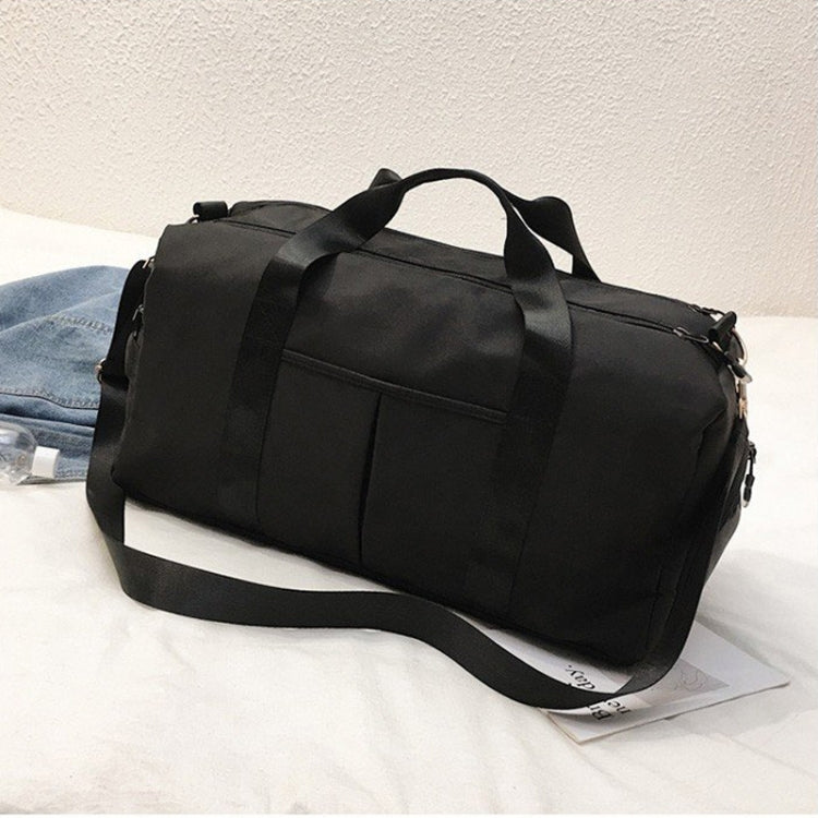 Soft Nylon Cloth Shoulder Sports Gym Yoga Handbag