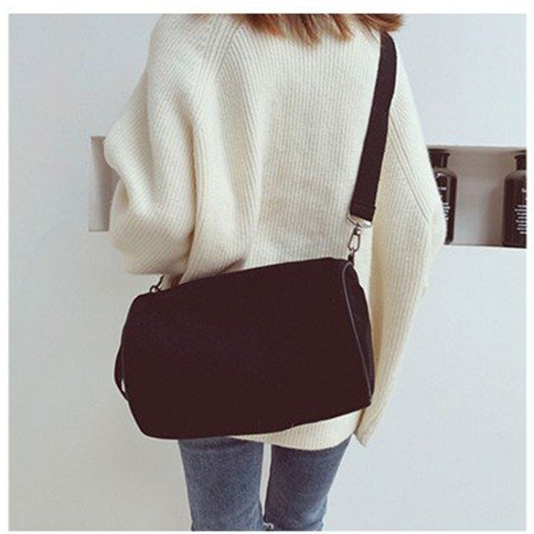 Soft Velvet Shoulder Sports Gym Handbag Travel Bag