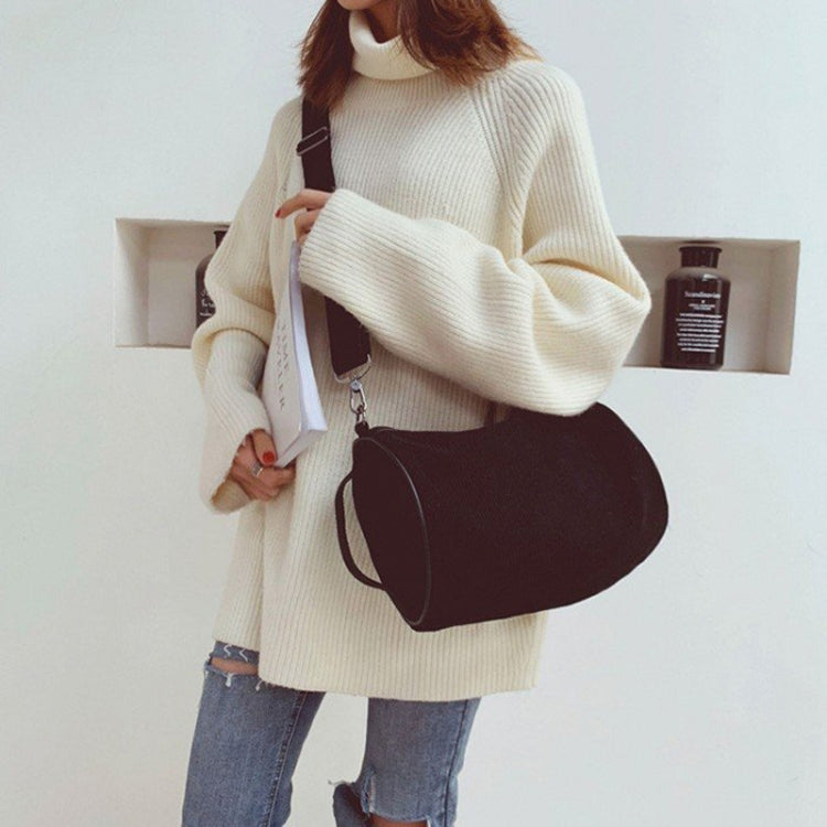 Soft Velvet Shoulder Sports Gym Handbag Travel Bag