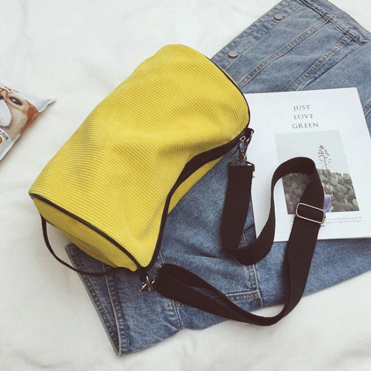 Soft Velvet Shoulder Sports Gym Handbag Travel Bag