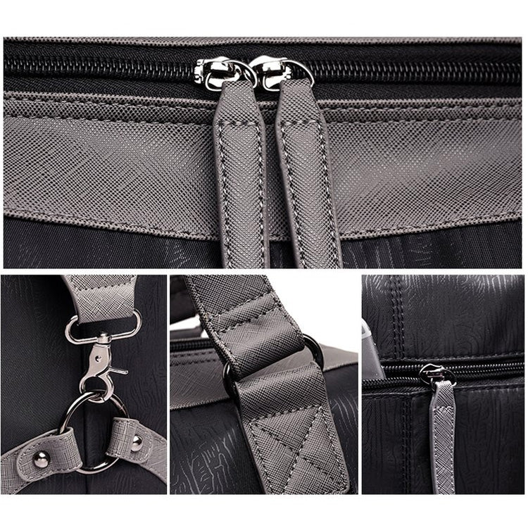 Waterproof Oxford Cloth Shoulder Travel Bag Sports Gym Handbag