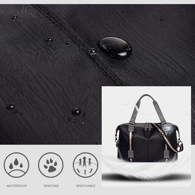 Waterproof Oxford Cloth Shoulder Travel Bag Sports Gym Handbag