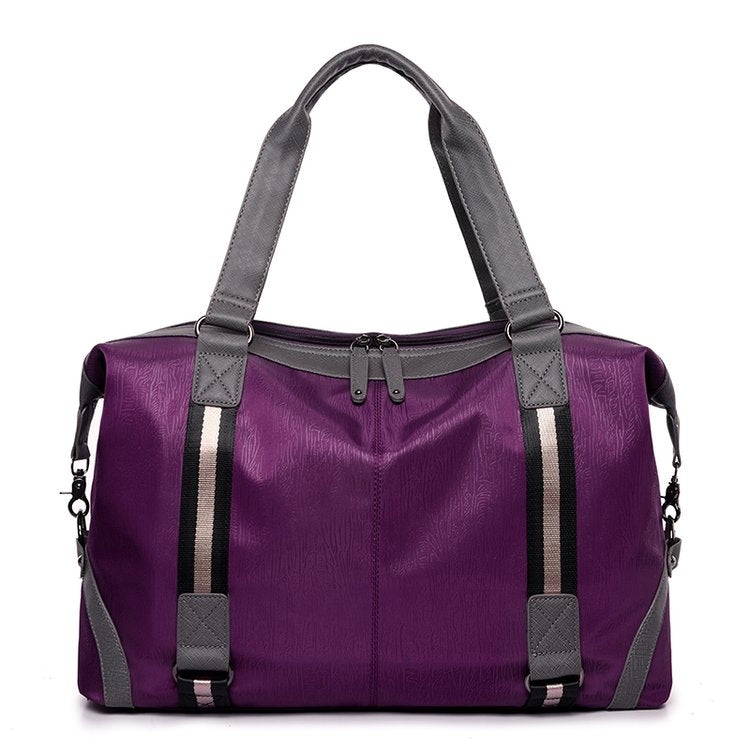 Waterproof Oxford Cloth Shoulder Travel Bag Sports Gym Handbag