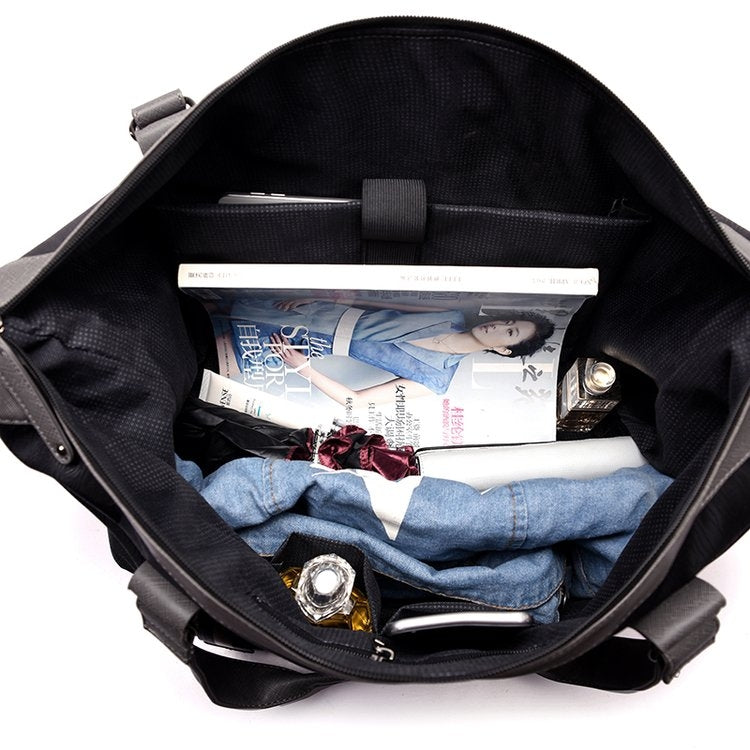 Waterproof Oxford Cloth Shoulder Travel Bag Sports Gym Handbag