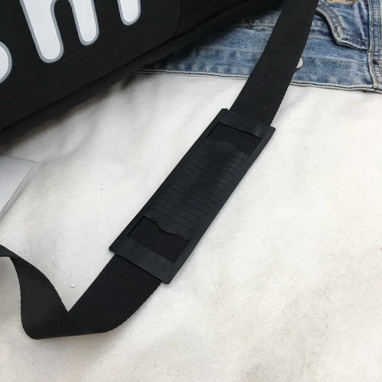 Soft Nylon Cloth Shoulder Travel Bag Sports Gym Handbag