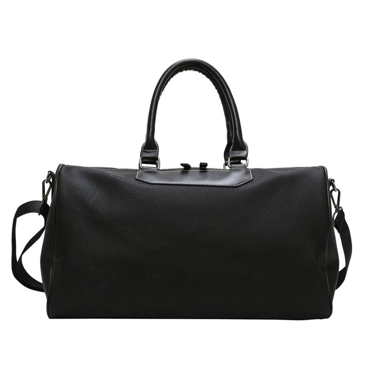 Soft PU Leather Shoulder Travel Bag Sports Gym Handbag