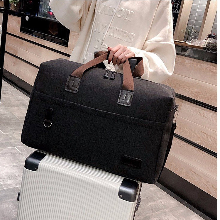 Canvas Shoulder Travel Bag Sports Gym Handbag