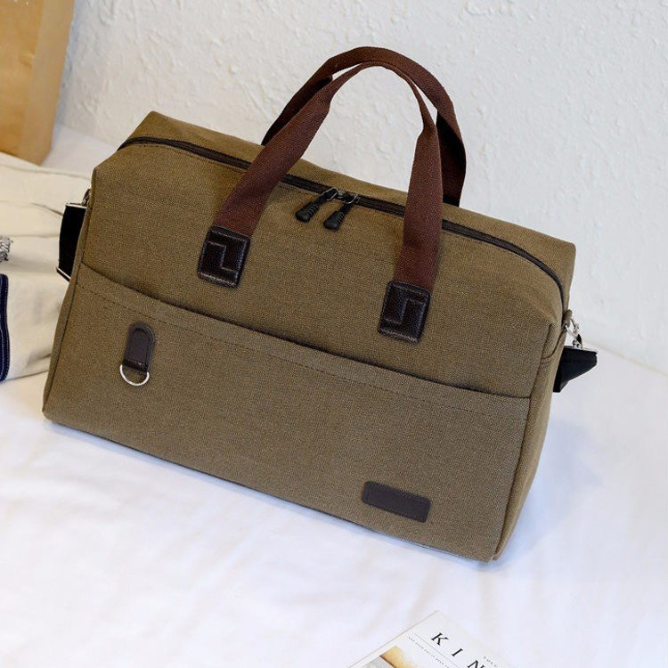 Canvas Shoulder Travel Bag Sports Gym Handbag