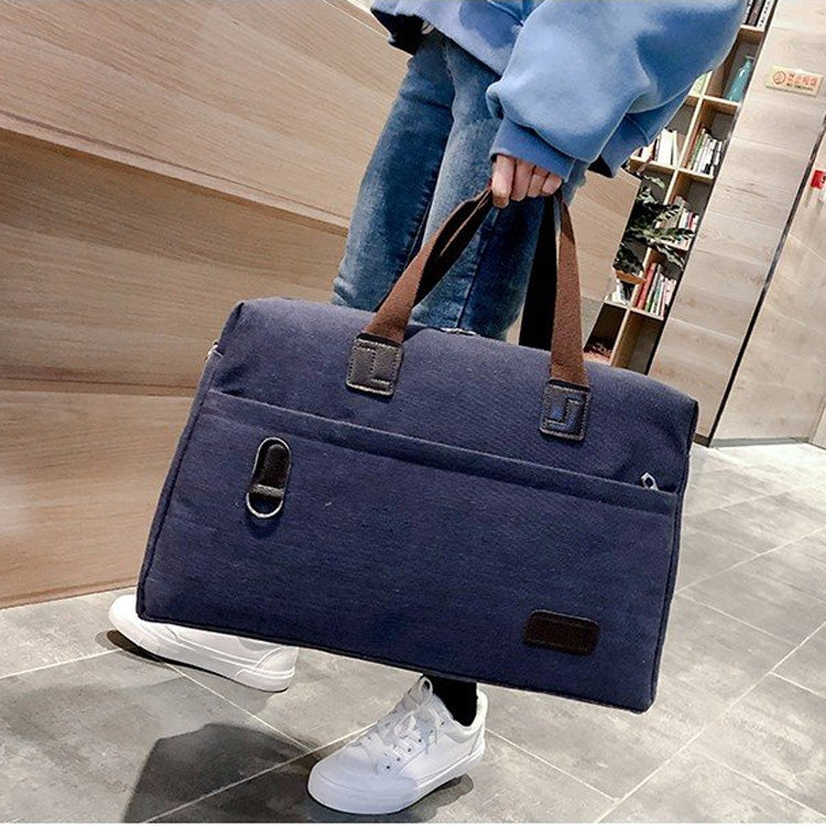 Canvas Shoulder Travel Bag Sports Gym Handbag