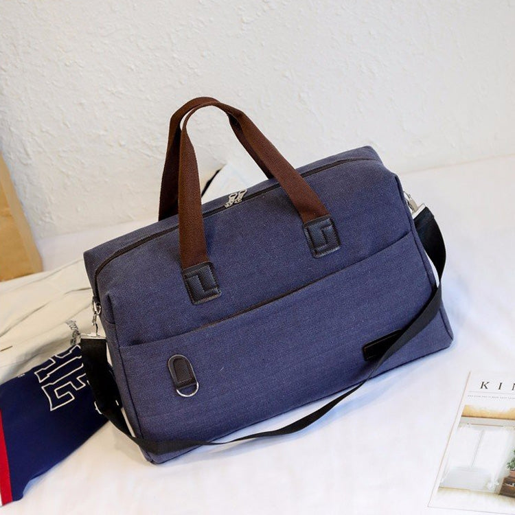 Canvas Shoulder Travel Bag Sports Gym Handbag