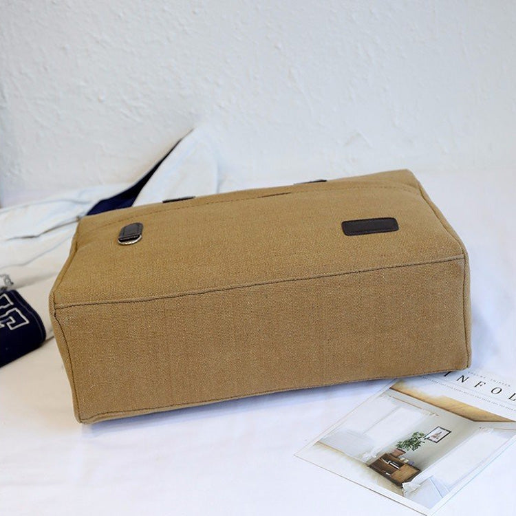 Canvas Shoulder Travel Bag Sports Gym Handbag