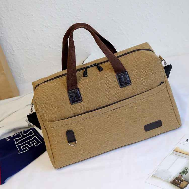 Canvas Shoulder Travel Bag Sports Gym Handbag
