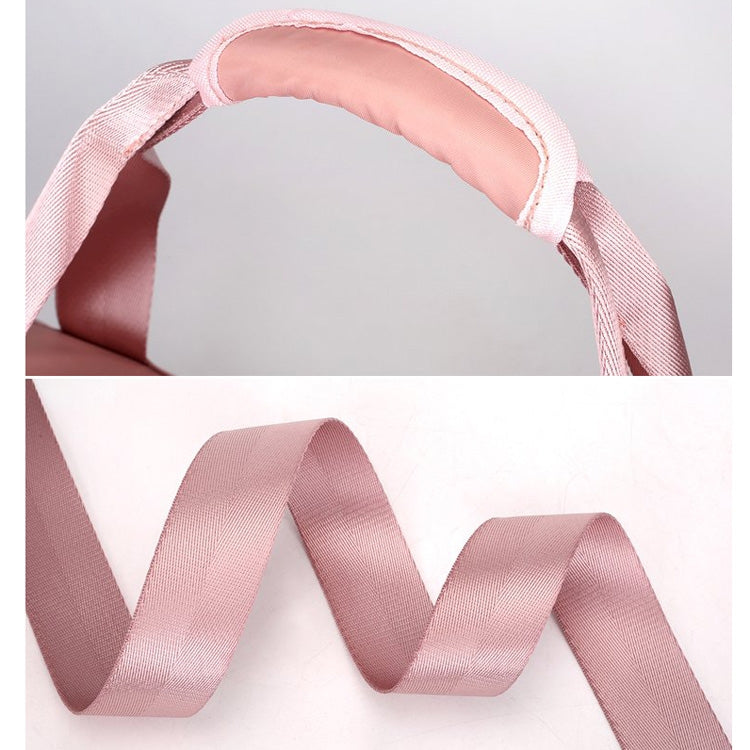 Nylon Cloth Shoulder Travel Bag Sports Gym Handbag (Grey)