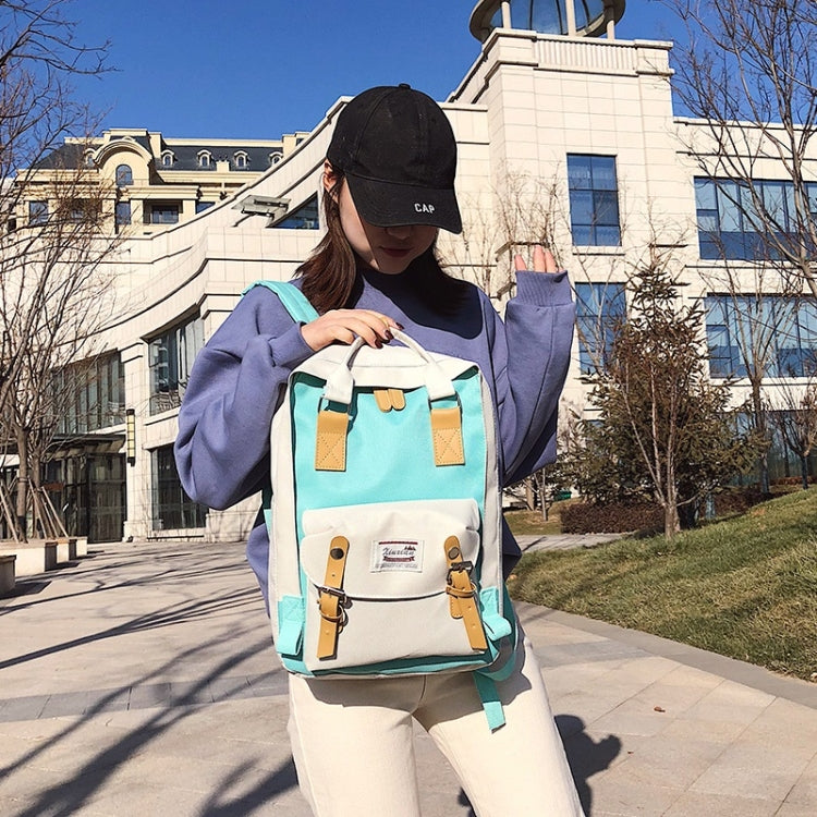 Oxford Cloth School Backpack Casual Handbag Waterproof Shoulder Bag