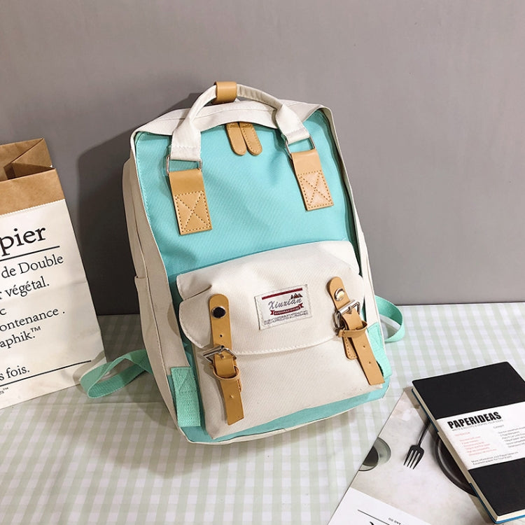 Oxford Cloth School Backpack Casual Handbag Waterproof Shoulder Bag