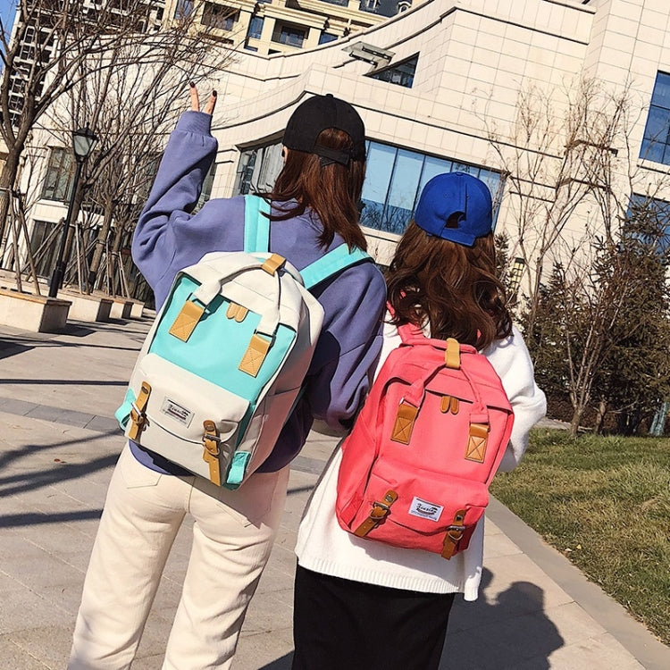 Oxford Cloth School Backpack Casual Handbag Waterproof Shoulder Bag