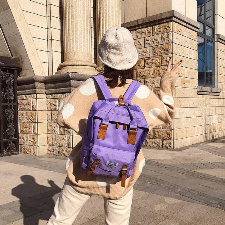 Oxford Cloth School Backpack Casual Handbag Waterproof Shoulder Bag