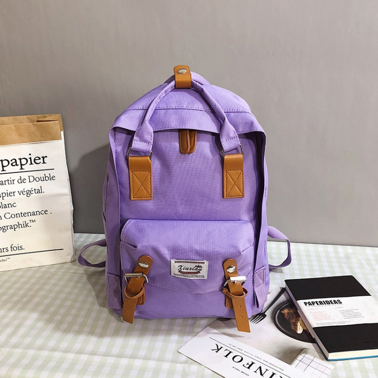 Oxford Cloth School Backpack Casual Handbag Waterproof Shoulder Bag