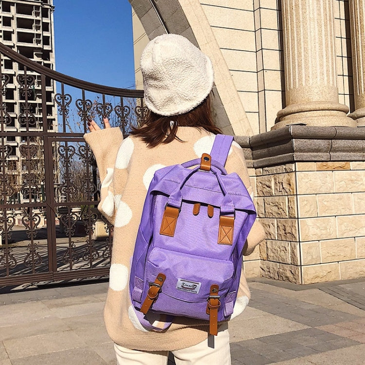 Oxford Cloth School Backpack Casual Handbag Waterproof Shoulder Bag