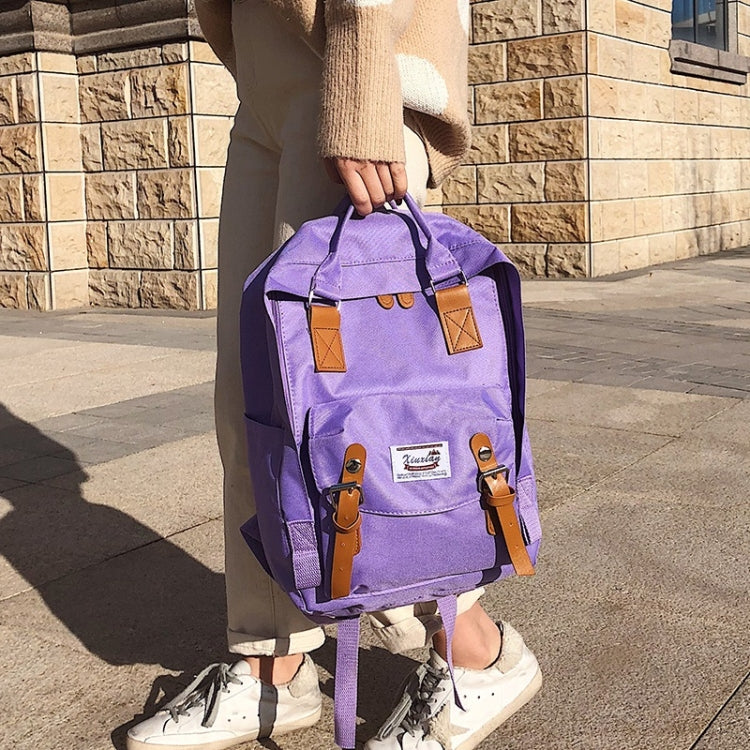 Oxford Cloth School Backpack Casual Handbag Waterproof Shoulder Bag