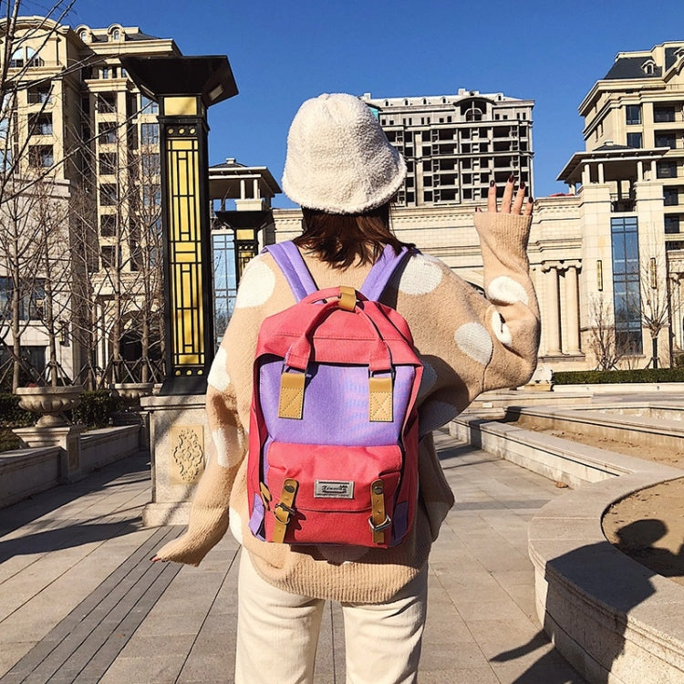 Oxford Cloth School Backpack Casual Handbag Waterproof Shoulder Bag