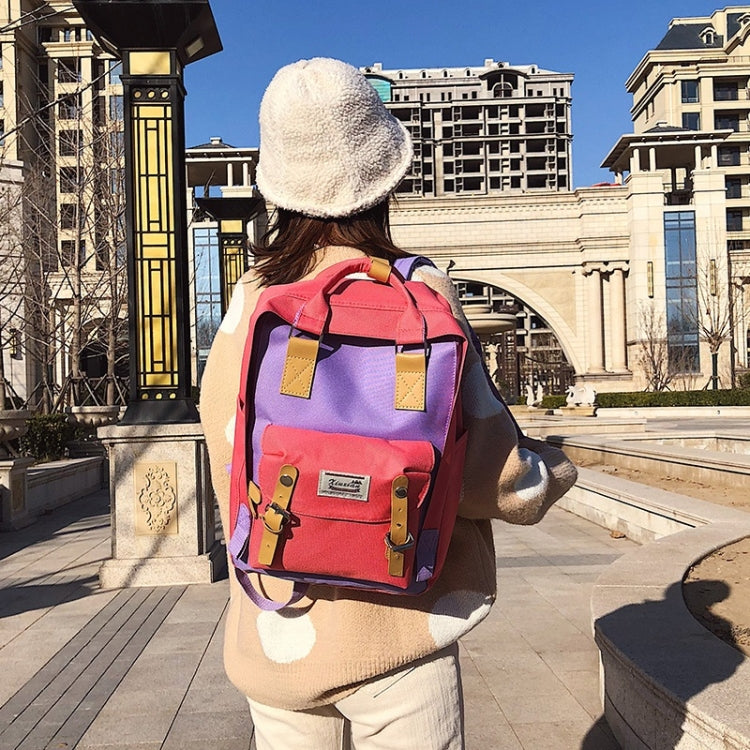 Oxford Cloth School Backpack Casual Handbag Waterproof Shoulder Bag