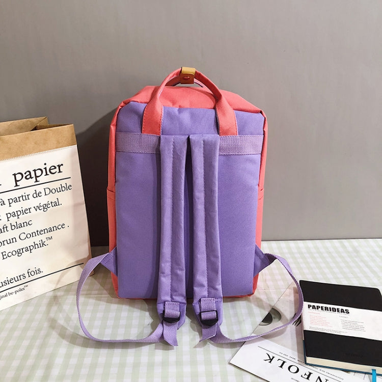 Oxford Cloth School Backpack Casual Handbag Waterproof Shoulder Bag