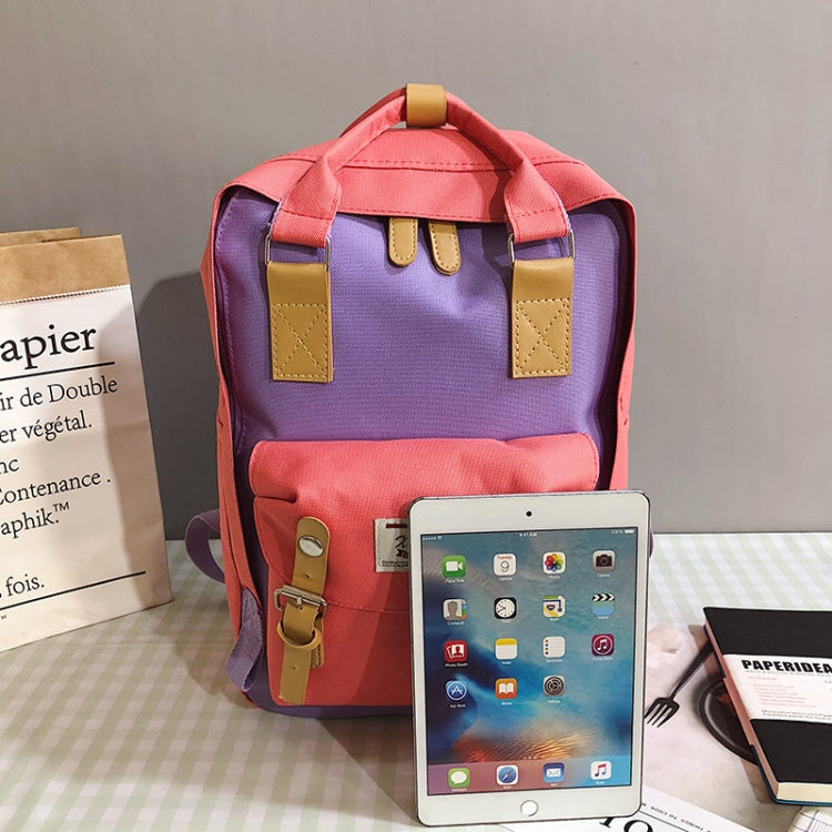 Oxford Cloth School Backpack Casual Handbag Waterproof Shoulder Bag