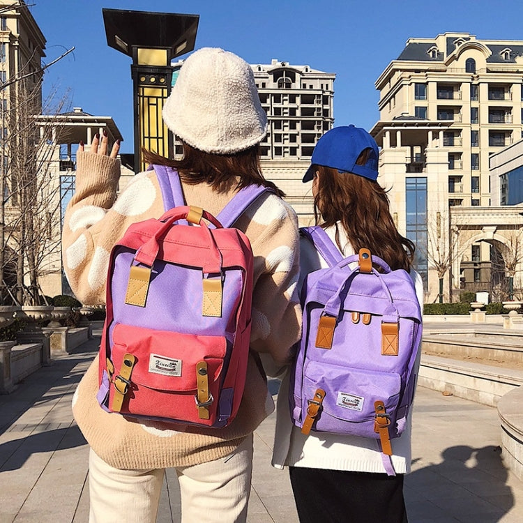 Oxford Cloth School Backpack Casual Handbag Waterproof Shoulder Bag