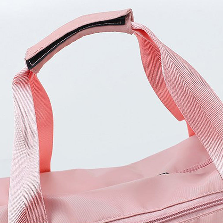 Dry and Wet Separating Shoulder Travel Bag Leisure Sport Handbag with Shoes Socket