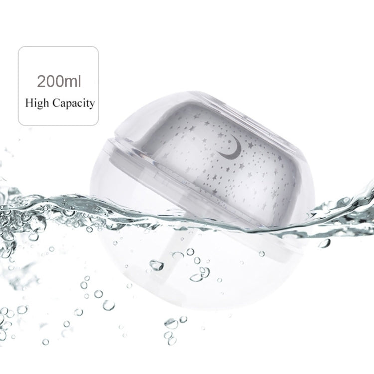 YWXLight 200ml 2W Projection Humidifier Night Light