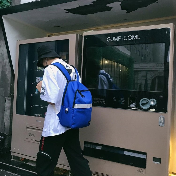 Double Shoulders School Bag Travel Backpack Bags